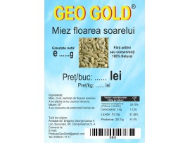 GEO GOLD - Miez crud de floarea soarelui 200 g